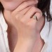 Ασημένιο επιχρυσωμένο chevalier δαχτυλίδι 925 με ζιργκόν